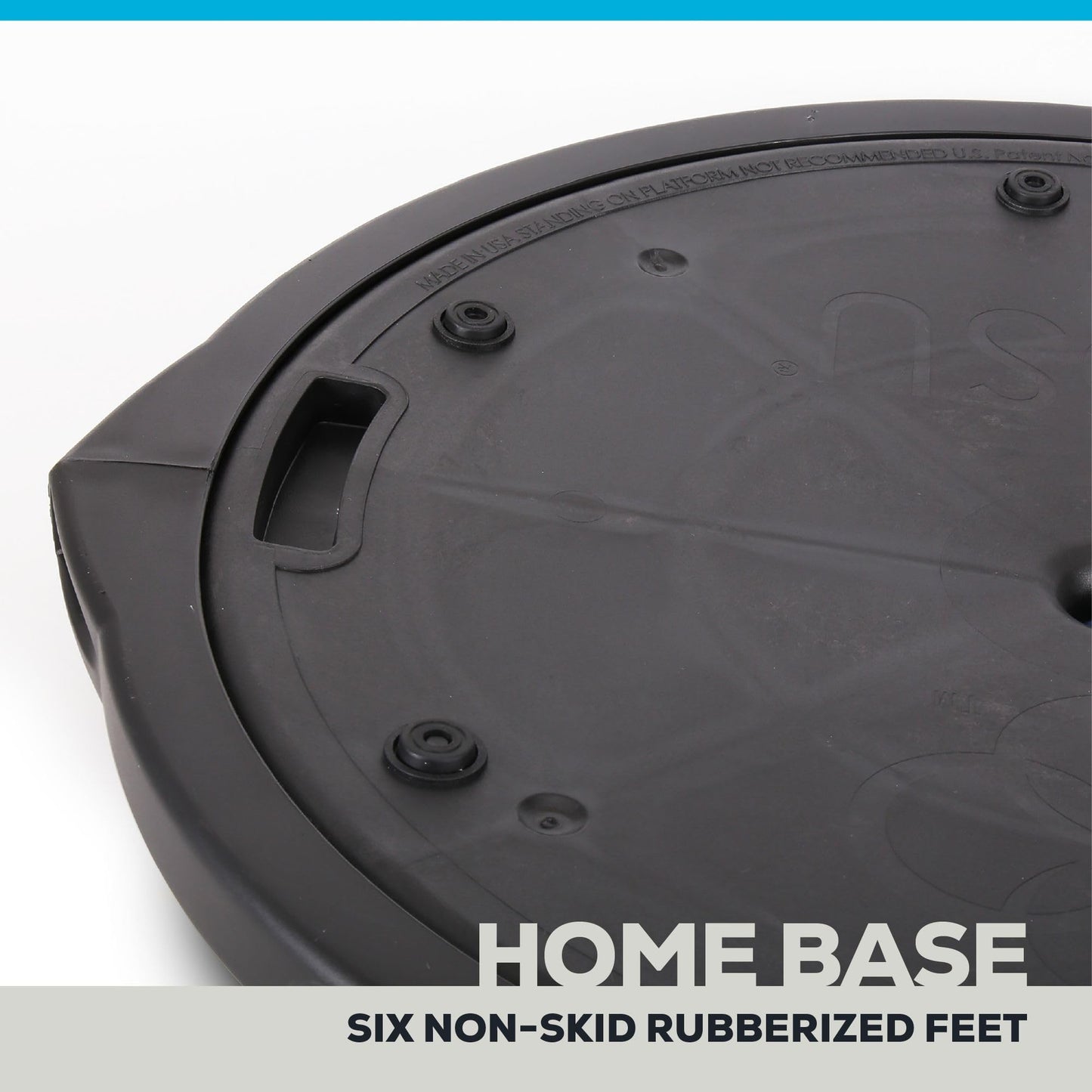 Bosu 72-10850LGNBLK Home Gym Equipment The Original Balance Trainer 65 cm Diameter, Black and Green