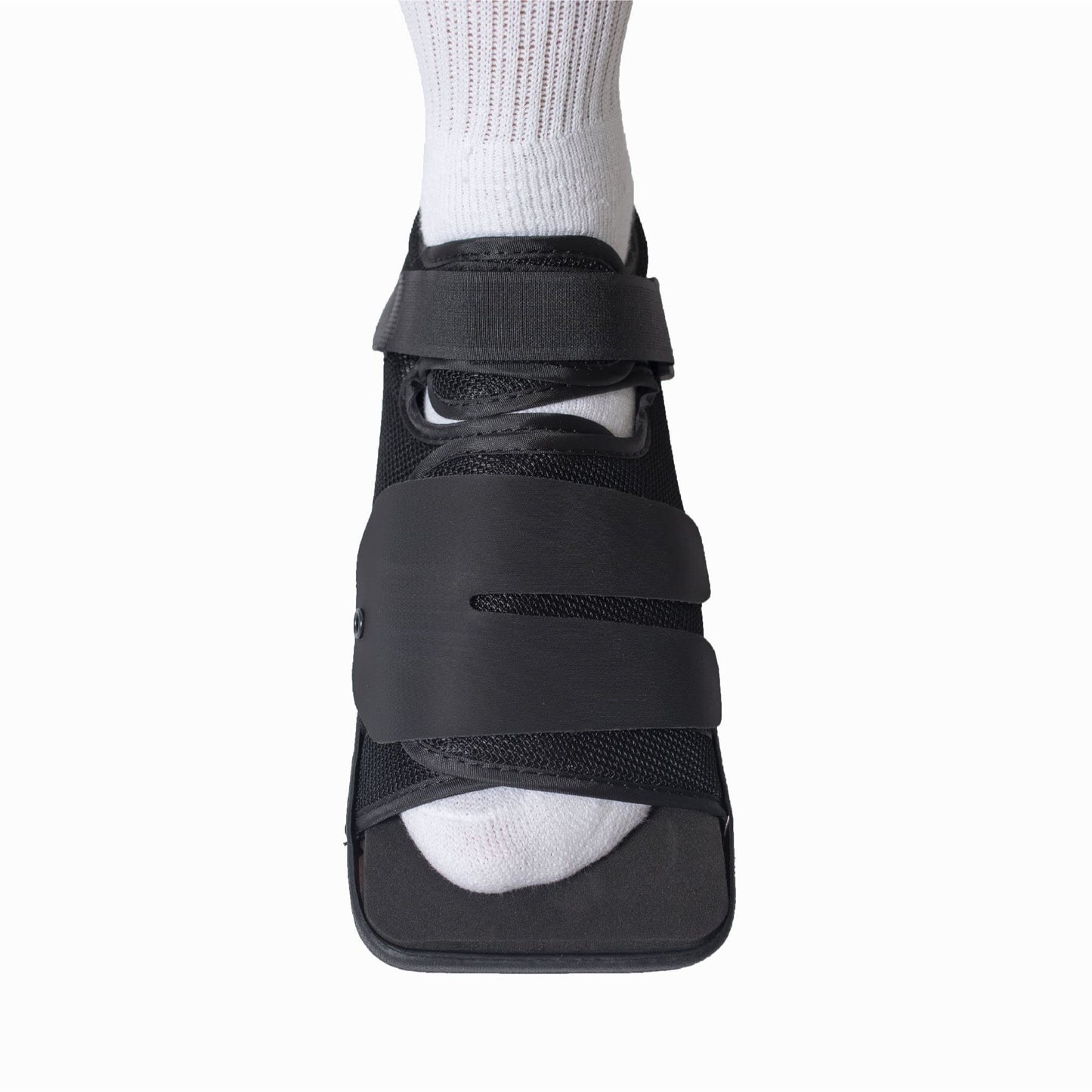 Brace Direct Square Toe Deluxe Post Op Shoe - Orthopedic Recovery Support for Broken Foot, Stress Fracture, Bunion, Hammer Toe, Diabetic Ulcer & Post-Surgery Healing Size S – Men 7.5-9 / Women