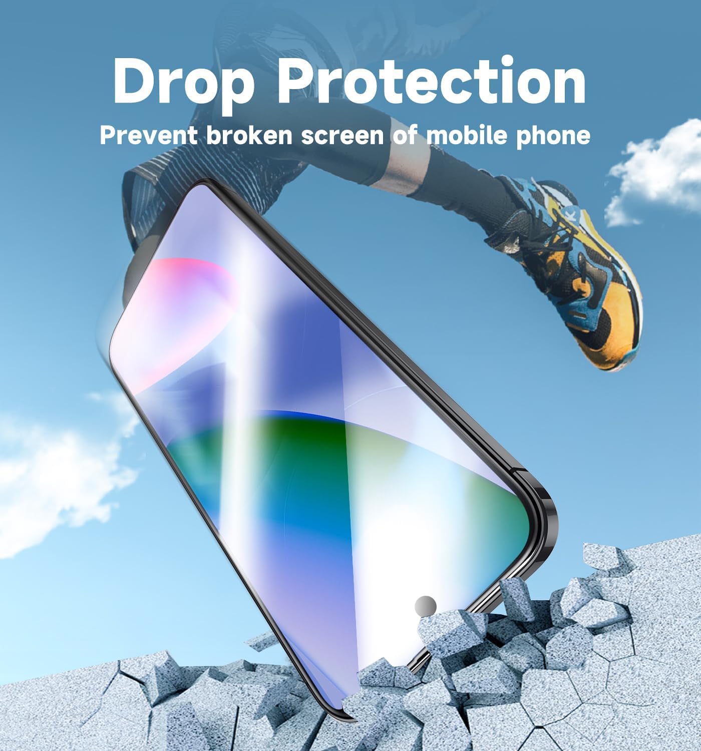 2 Pack 10/10 MAGIC JOHN for Google Pixel Google Pixel Pro Tempered Glass Screen Protector, Auto Dust-Elimination