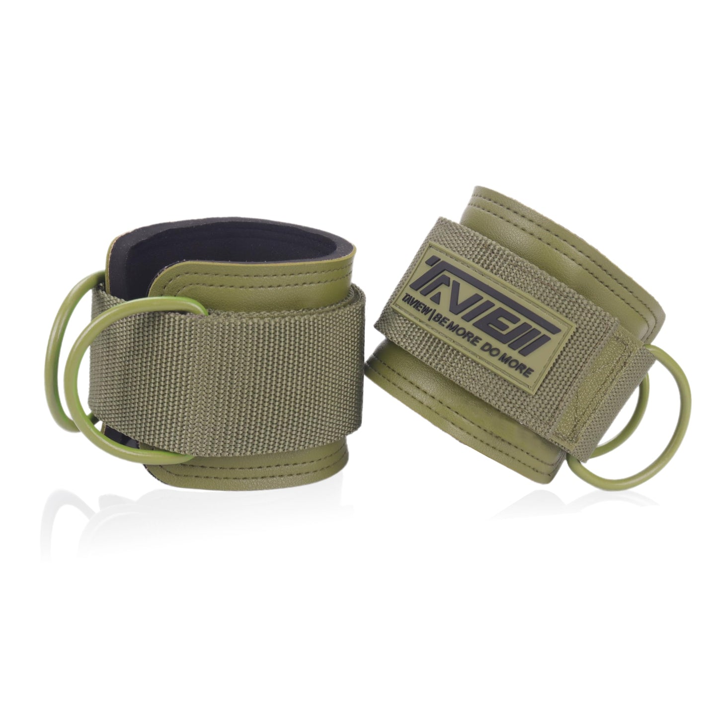 TAVIEW Ankle Straps Cable Machine Attachment for Gym - Cable Kickback Ankle Straps - Padded Ankle Cuffs for Glute Kickbacks and Leg Workouts