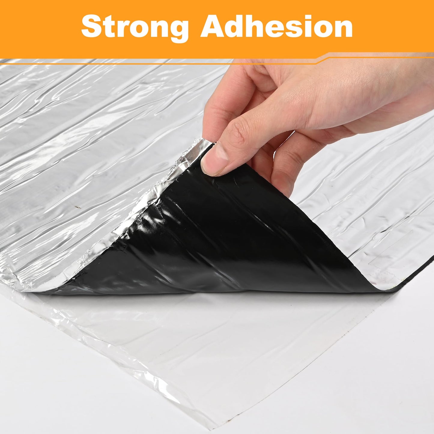 foriy Waterproofing Membrane 39.6in x 196.9in Self-Adhesive Roofing Felt, Bitumen Waterproof Repair Tape Roof Underlayment Protector Roll Patch Seal Tape Roof Cladding for Roof Leak (3.3x16.4ft)