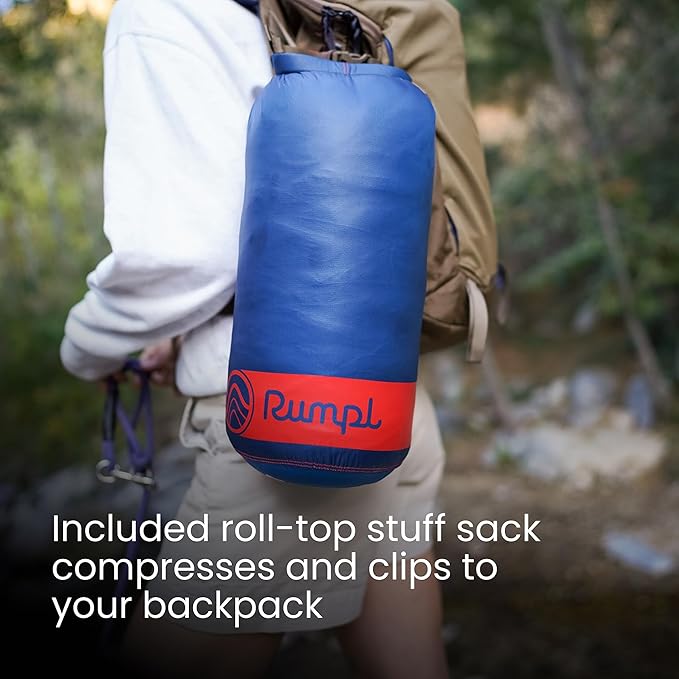 Rumpl Original Puffy Great Smoky Mountains - Bear Crossing National Park Blanket for Camping and Outdoors, V2, Great Smoky Mountains - Bear Crossing