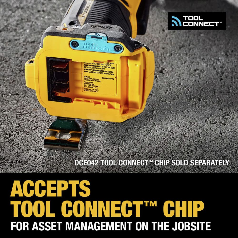 DEWALT 20V MAX XR Wire Cutter Kit, Cuts Carbon Steel and Stainless Steel Wire, Cordless, Battery and Charger Included (DCE158D1)
