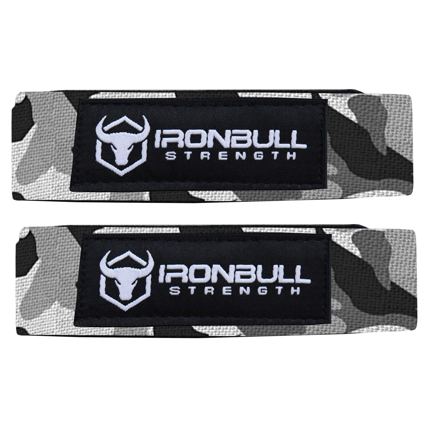 Lifting Wrist Straps for Weightlifting (1 Pair) – Padded Lifting Straps for Deadlifts, Powerlifting, Strength Training & Bodybuilding – Gym Straps for Men & Women (Camo/White)