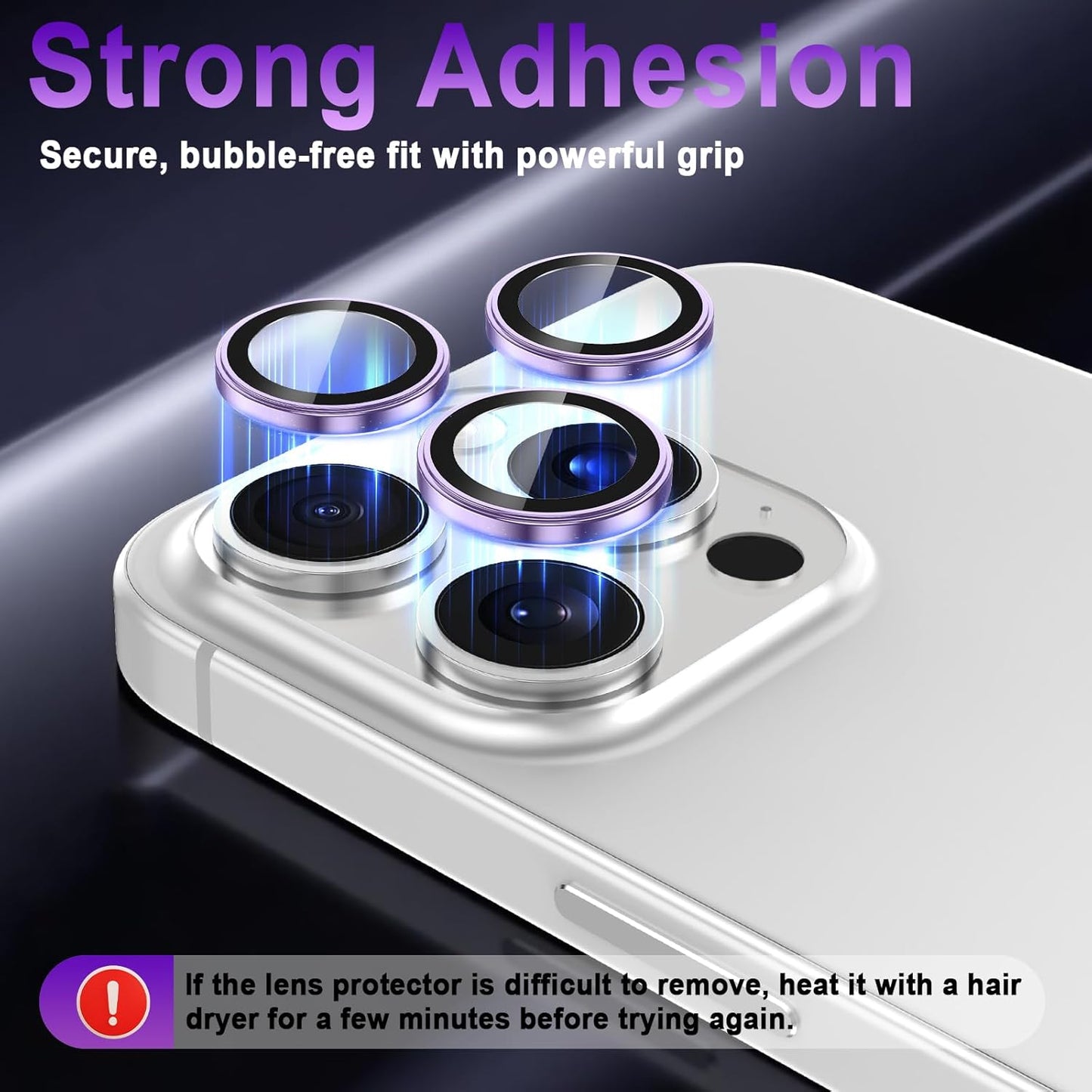 Casetego 16 16 Protector,9H for iPhone Pro Max/iPhone Pro Camera Lens Hardness,Scratch Resistant,Ultra-thin Tempered