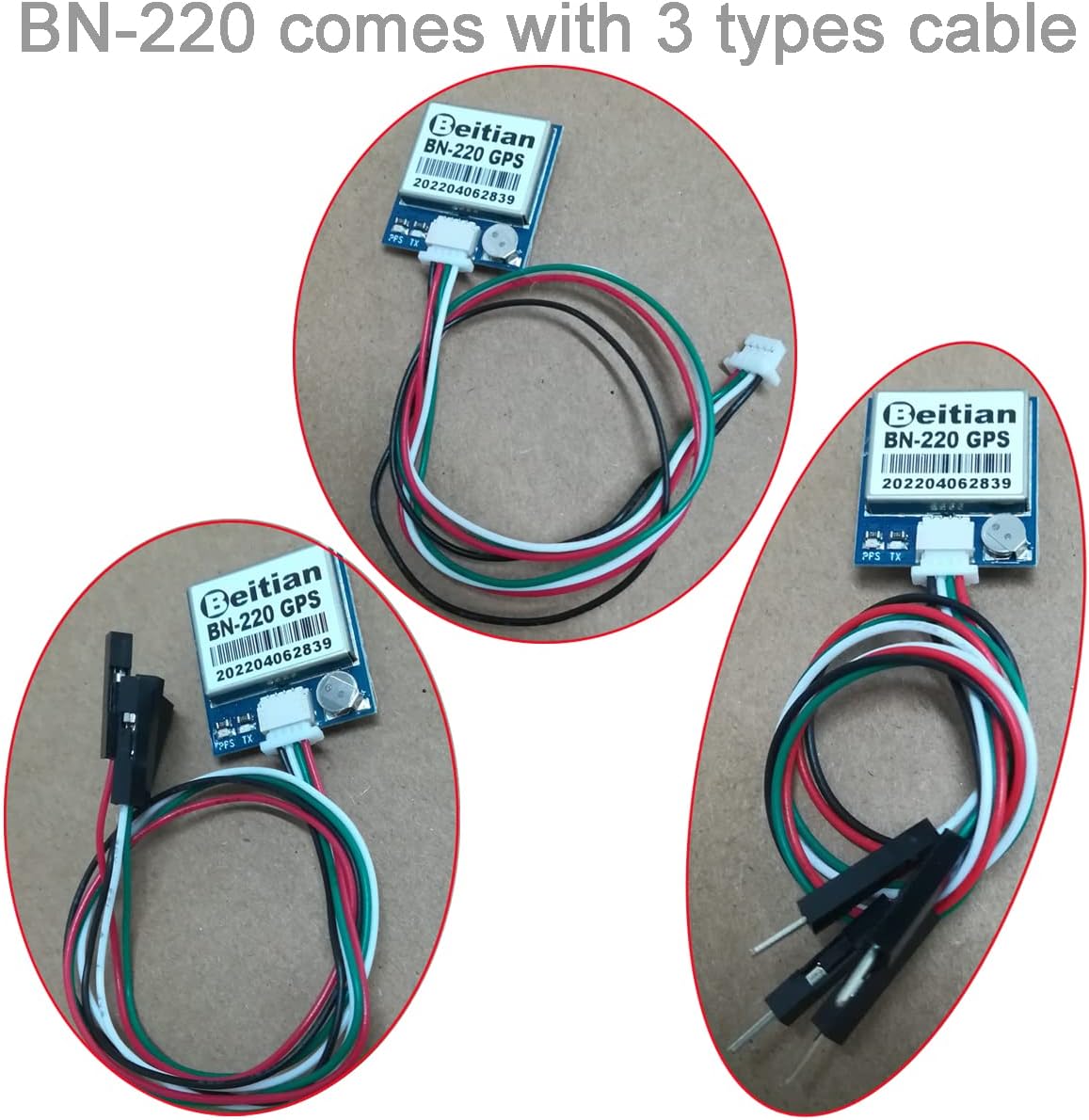 DIYmalls BN-220 NMEA-0183 9600bps 1Hz GPS Module TTL Dual GPS Glonass w/Flash for Arduino RC FPV Drone Flight Control