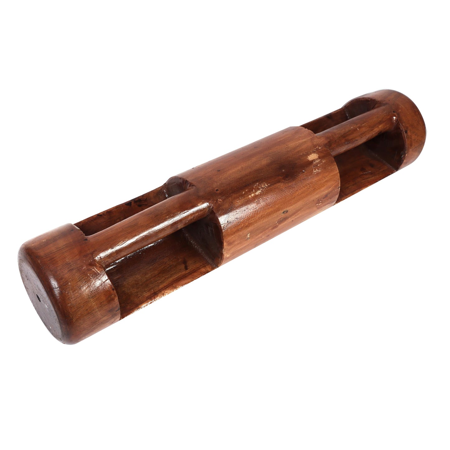 KNK SAMTOLA FITNESS BARBELL INDIAN KARLA KATAI FITNESS DURABLE WOODEN EQUIPMENT (4 TO 6 KG)
