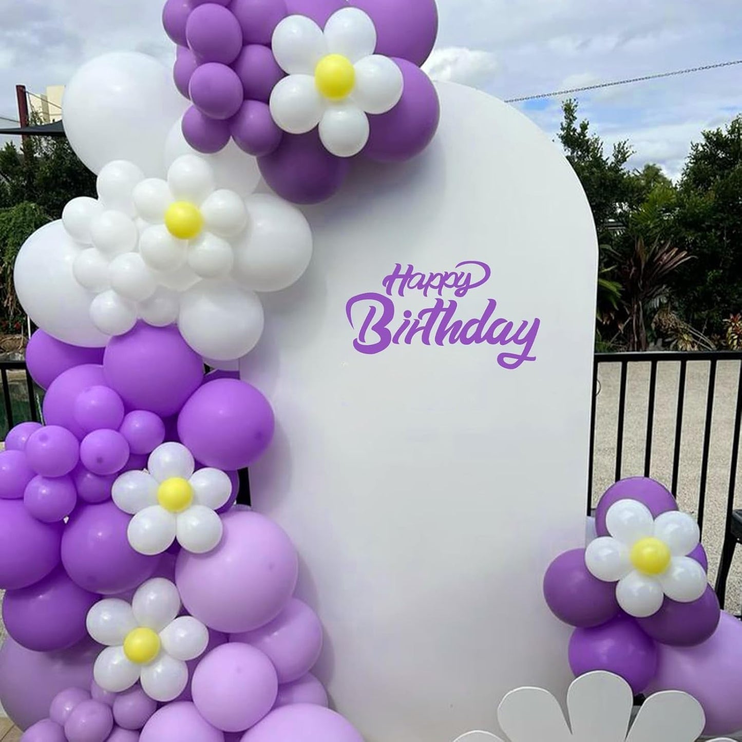 Purple Balloons Kit by [Brand Name] - 120-Piece Set with 5 to 18-Inch Sizes for Birthday & Baby Shower Decor