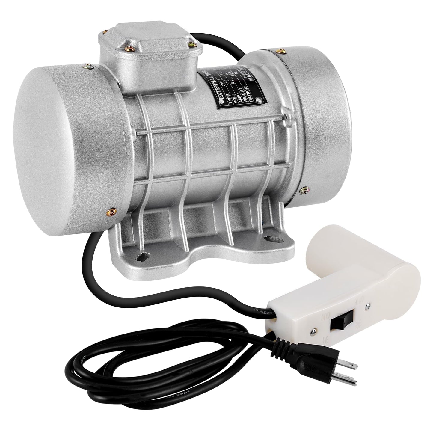 30W Concrete Vibrator Screen with Speed Controller and US Plug and 250W Concrete Vibrator Vibration Motor