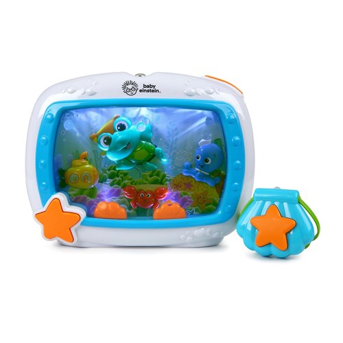 Baby Einstein Sea Dreams Soother - Musical Crib Toy & Sound Machine for Newborns | Calming Night Light