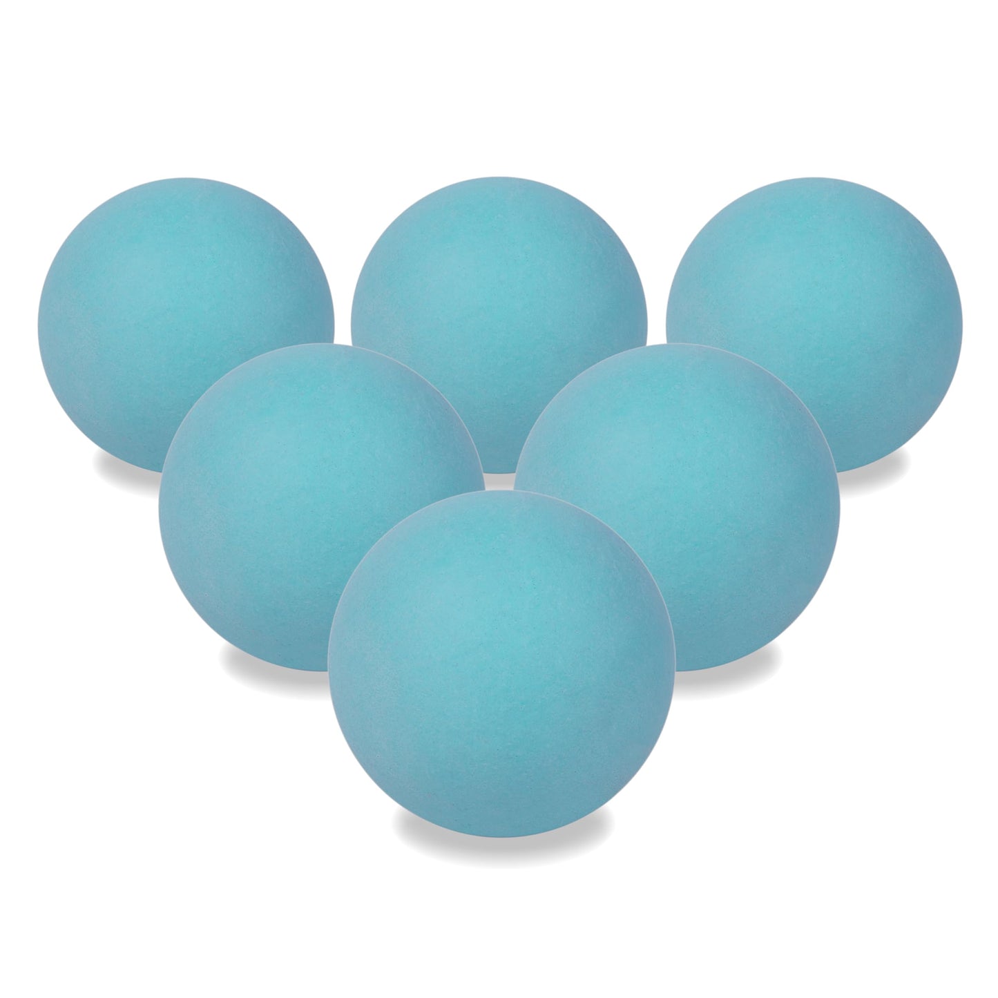 Velocity Soft Foam Practice Lacrosse Balls for Youth, Lacrosse Soft Training Balls for College and High School Beginners, Indoor Soft Lacrosse Balls Official Size - Carolina Blue, 6