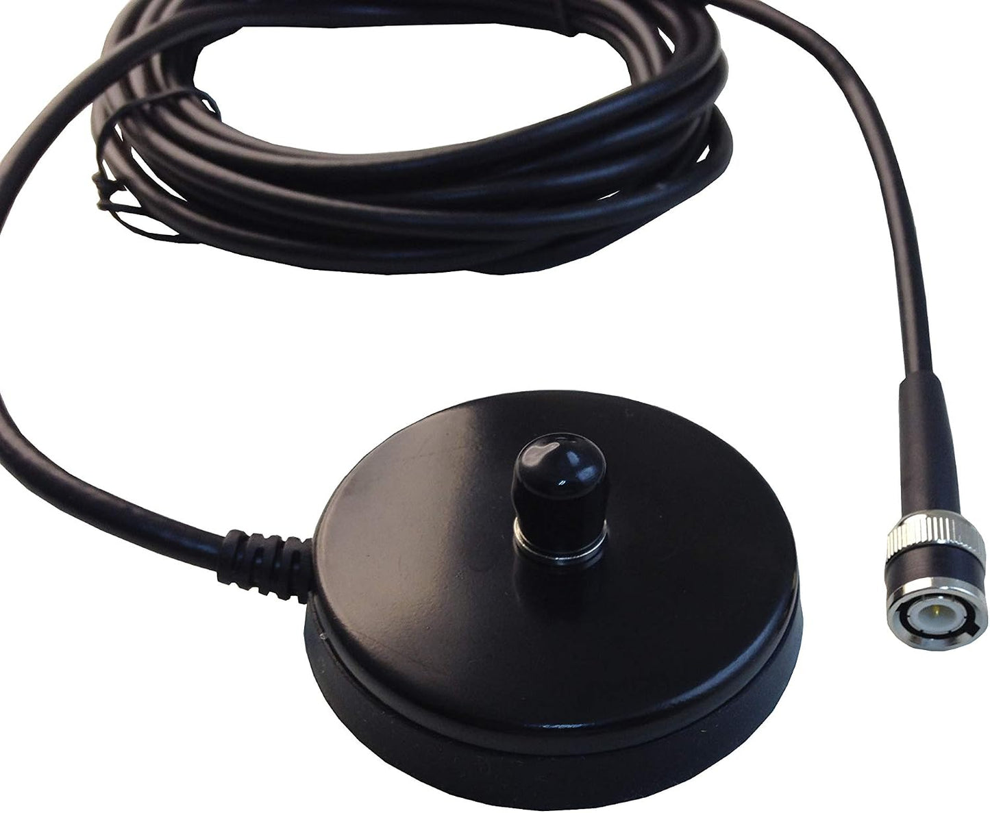 Anteenna TW-35B RG-58 Magnetic Antenna Mount with BNC Female Connector and Coax Cable for Handheld Ham Radio & Two-Way
