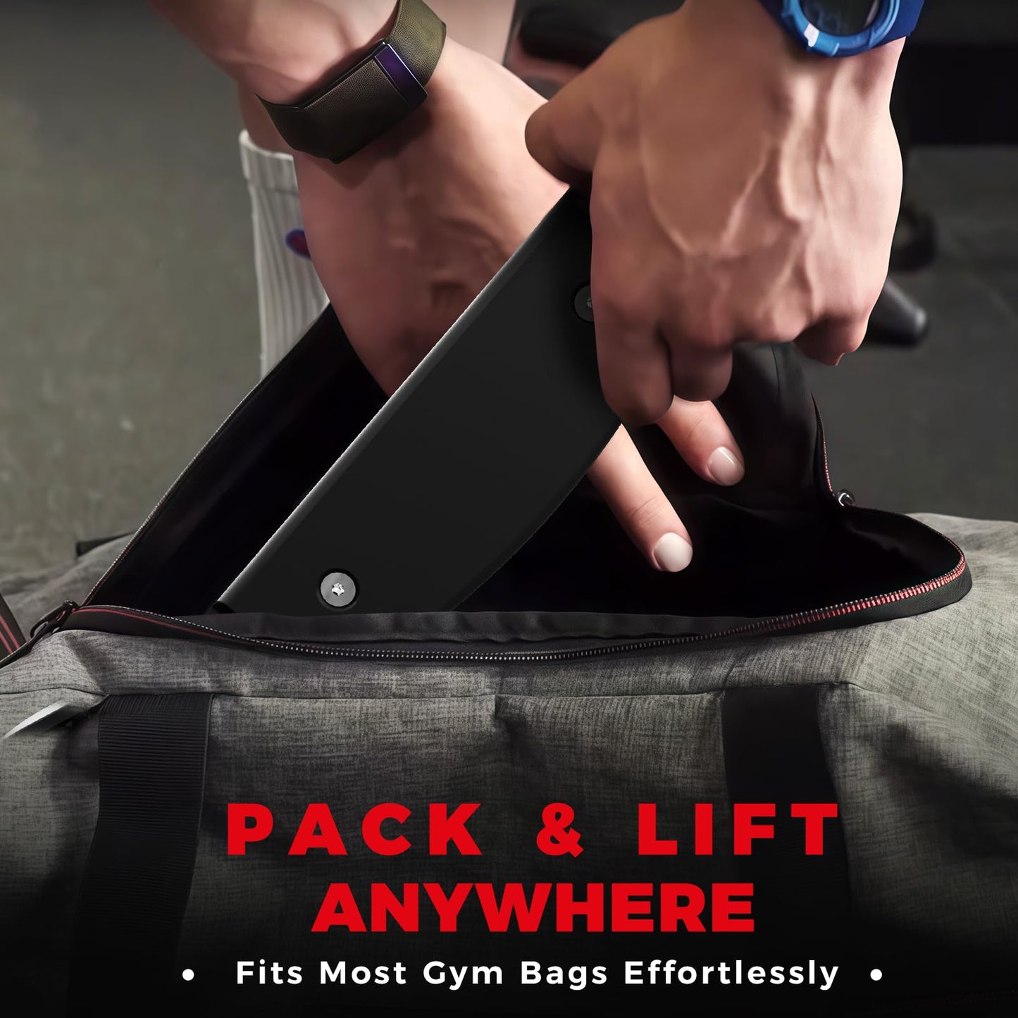 Mikolo Deadlift Jack Barbell Jack Unload 660LB Barbell Stand with No-Slip Handle for Loading & Unloading Weight Plates for Deadlift Exercise, Weight Training
