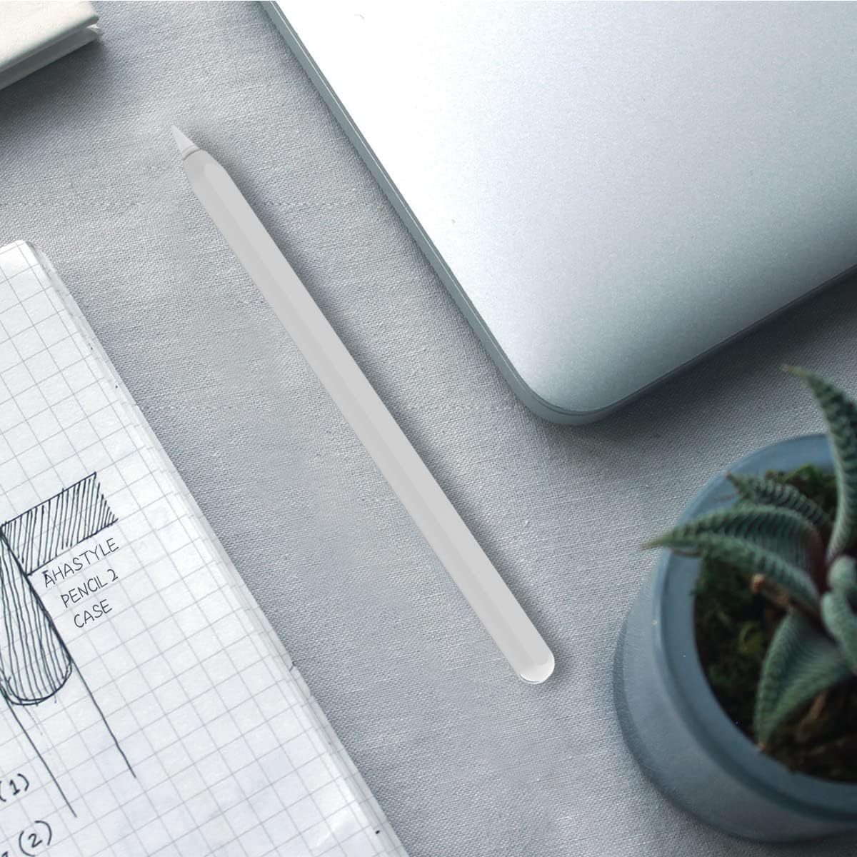AHASTYLE 2nd (2024) Silicone Case for Apple Pencil Generation & Apple Pencil Pro Sleeve Skin Ultra Thin Apple Pencil