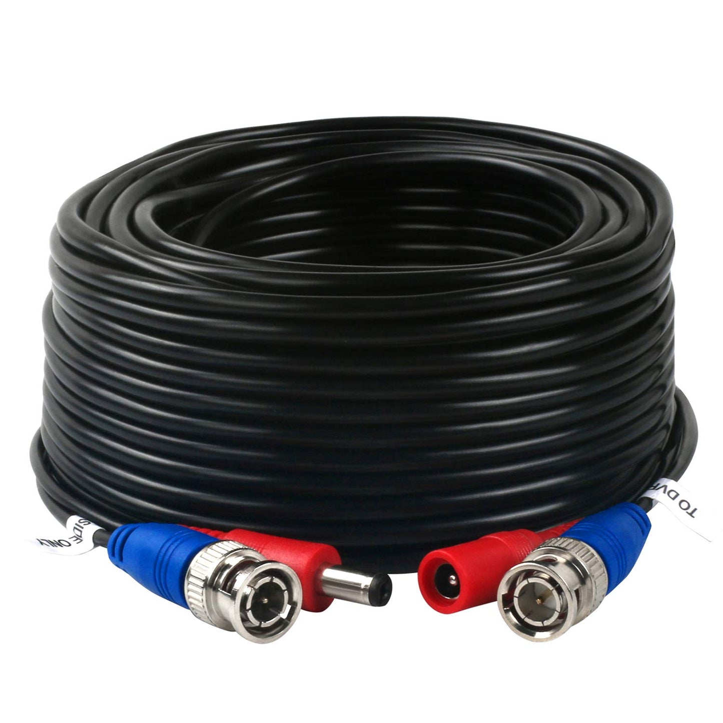 2 Pack 100 Feet BNC Video Power Cable,BNC Extension Wire Video Security Camera Wire with Connectors for CCTV Camera DVR