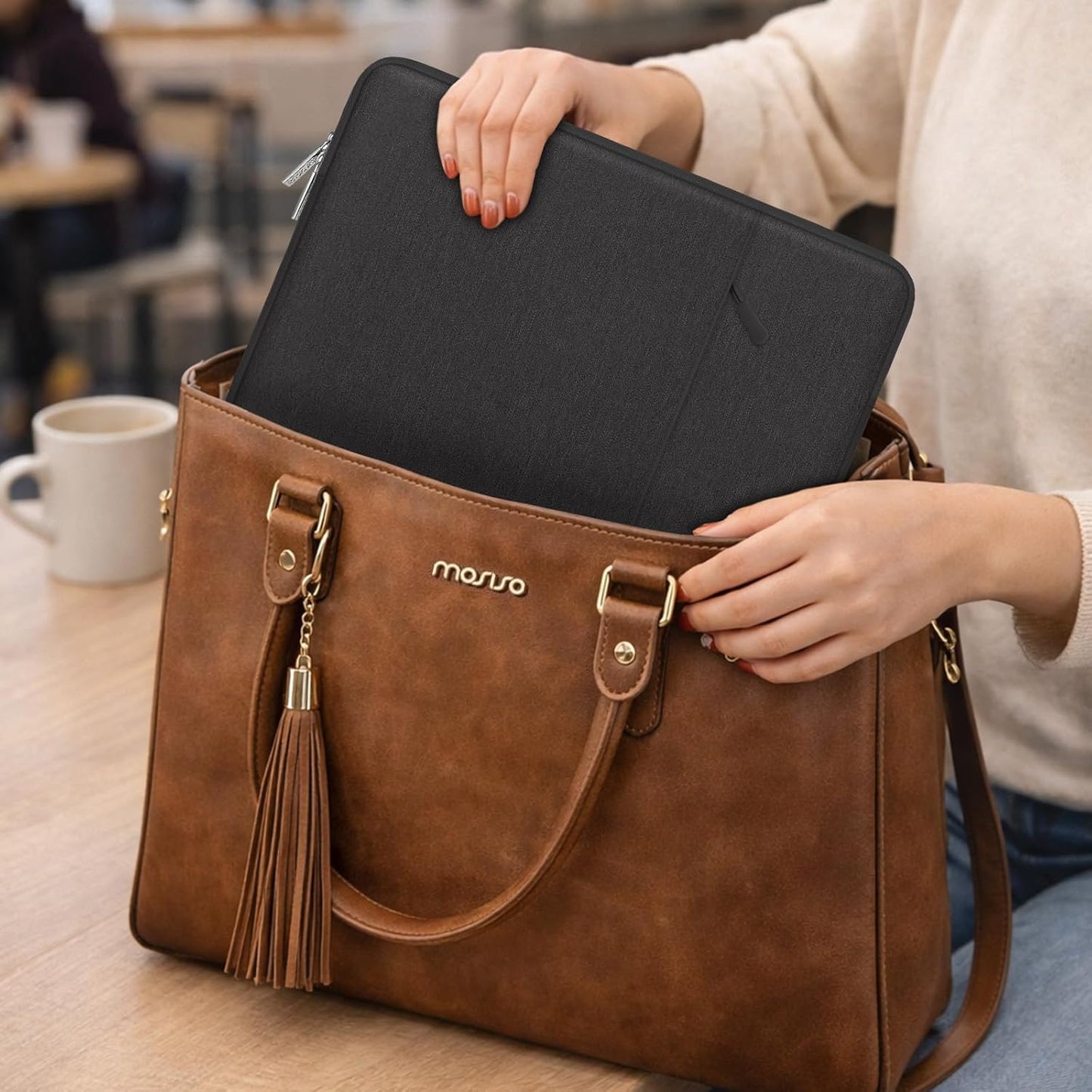 MOSISO 15 inch, 15 inch M5 A3448 M4 A3241 M3 A3114 M2 A2941 2026-2023, Laptop Case Laptop Sleeve Compatible