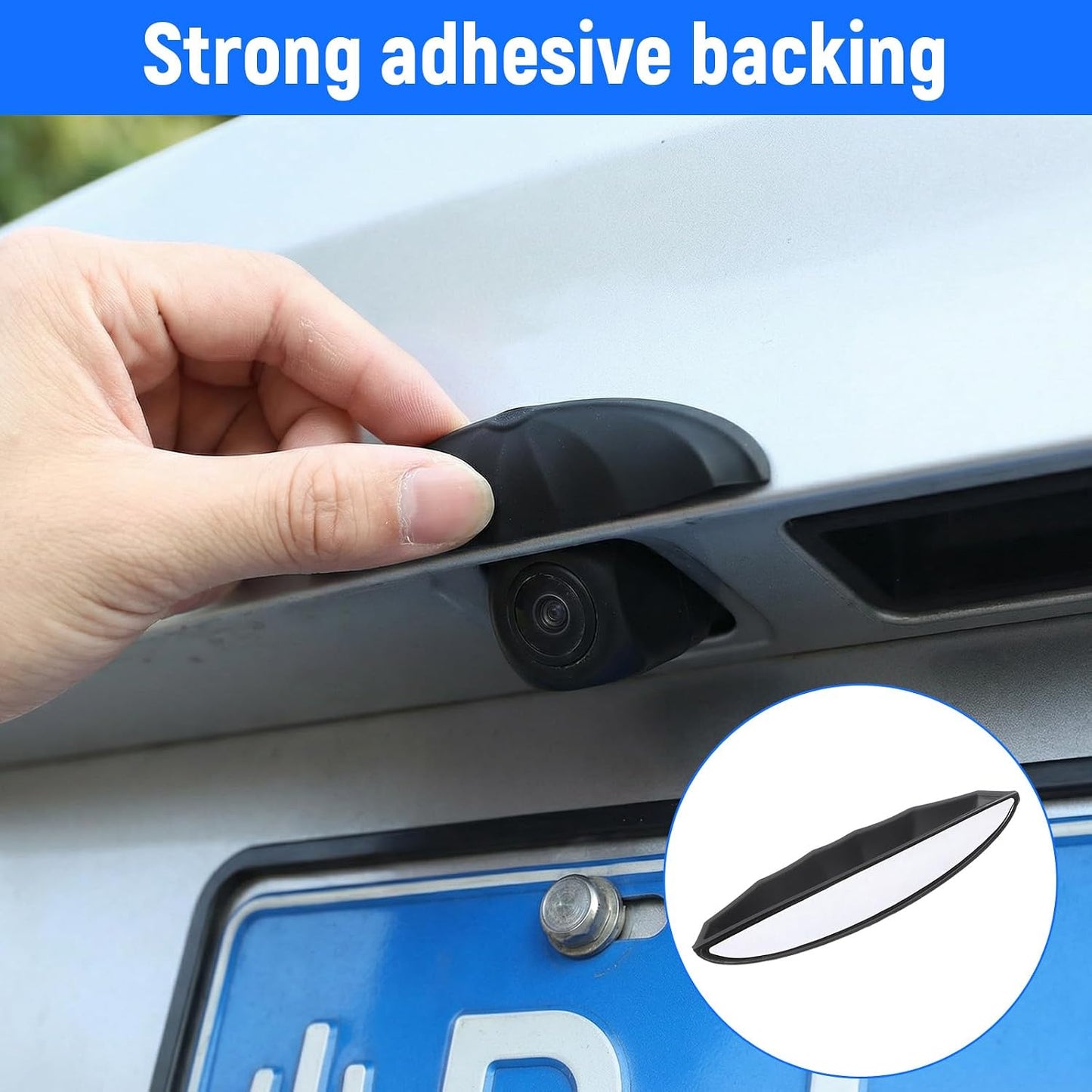 Qulkws Rear View Backup Cameras Covers Camera Rain Cover Backup Camera Rain Shield Car Rear View Cameras Anti-Rain