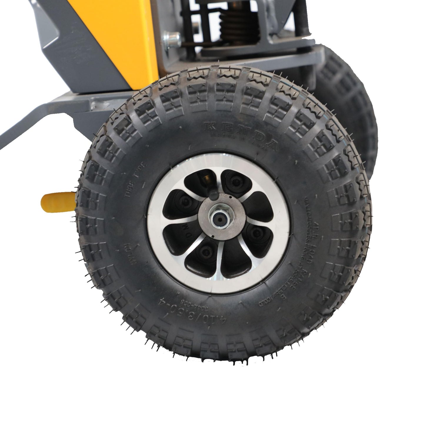 Apollo Electric Tugger, 2200 lbs Towing Capacity Power Tow Mover, Height Adjustable Handle & Pneumatic Tires, Walkie Type Tractor for Trailers, Hoppers, Garbage Cans