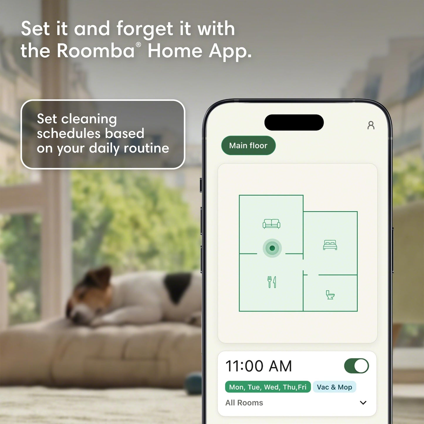 iRobot Roomba Plus 415X Combo Robot Vacuum & Mop + AutoWash Dock, Self‑Cleaning & Heated Dry, Auto‑Empty up to 90 Days, 140x Power-Lifting Suction, 2X Deeper Mopping, Ideal for Homes with Pets & Kids