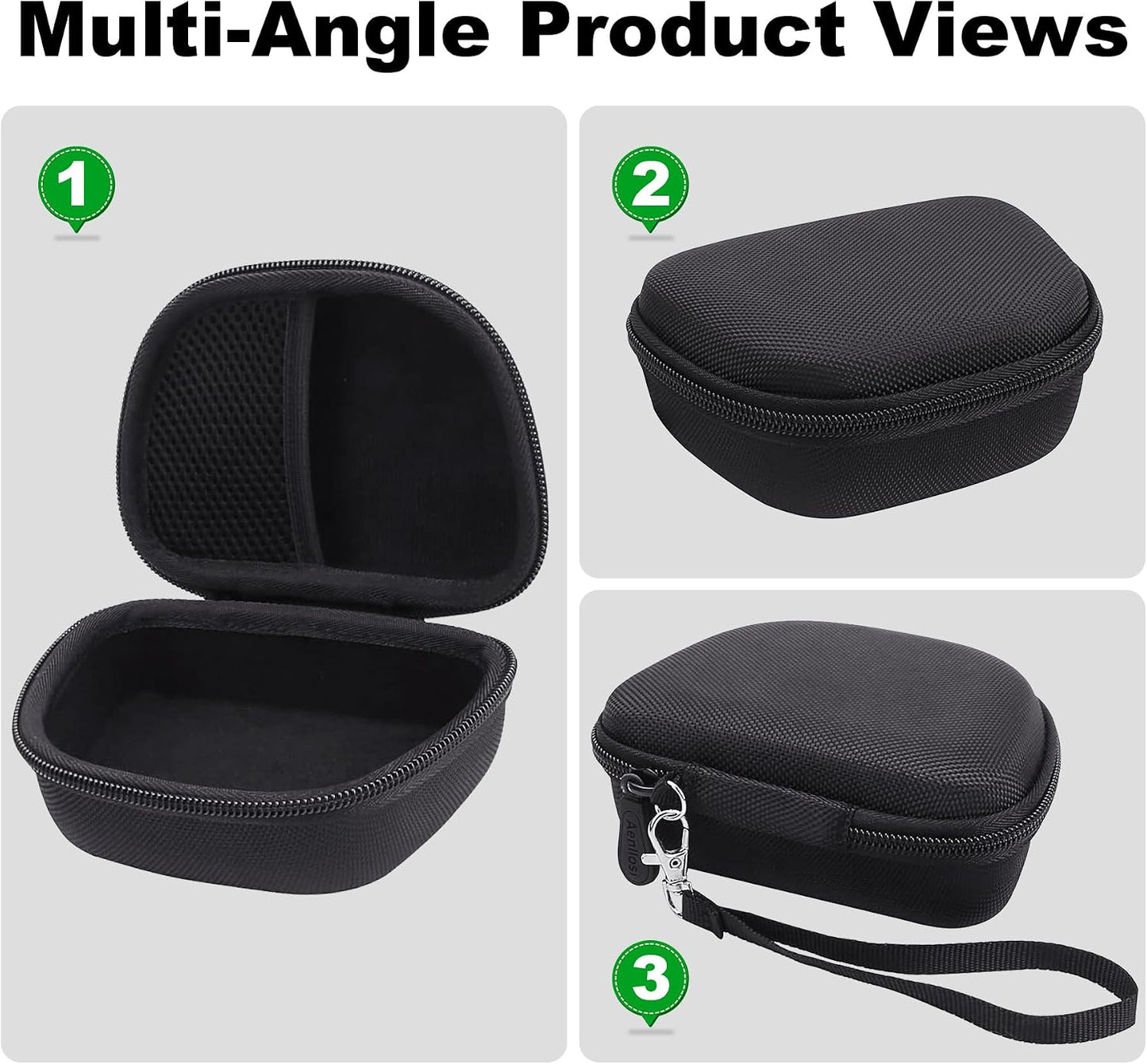 C920/ C930e/C922 Aenllosi Hard Case Replacement for Logitech HD Pro Webcam fits (Black)
