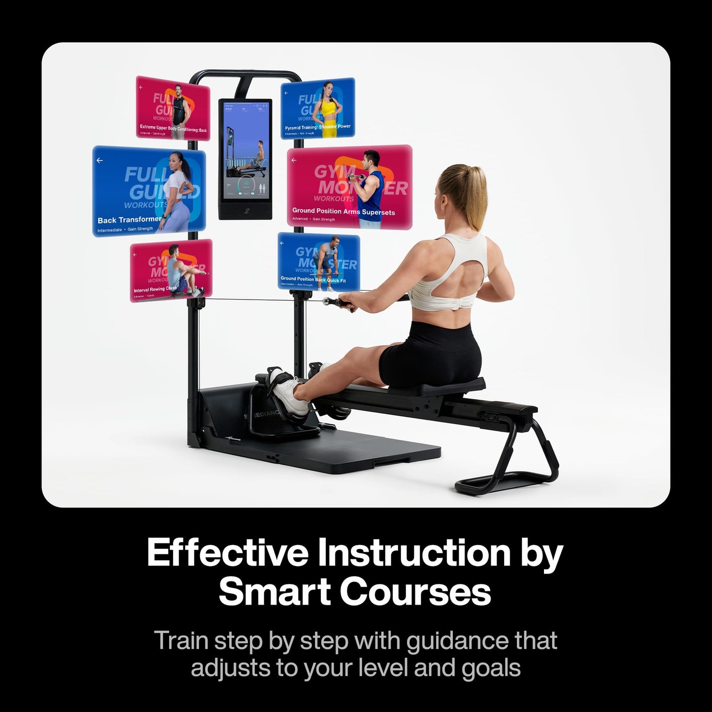 Speediance Gym Monster 2S, Smart AI-Powered Multi-Functional Smith Machine for Full Body Strength Training, All-in-one Gym Equipment, Digital Weight System, Workout Station, Squat Rack