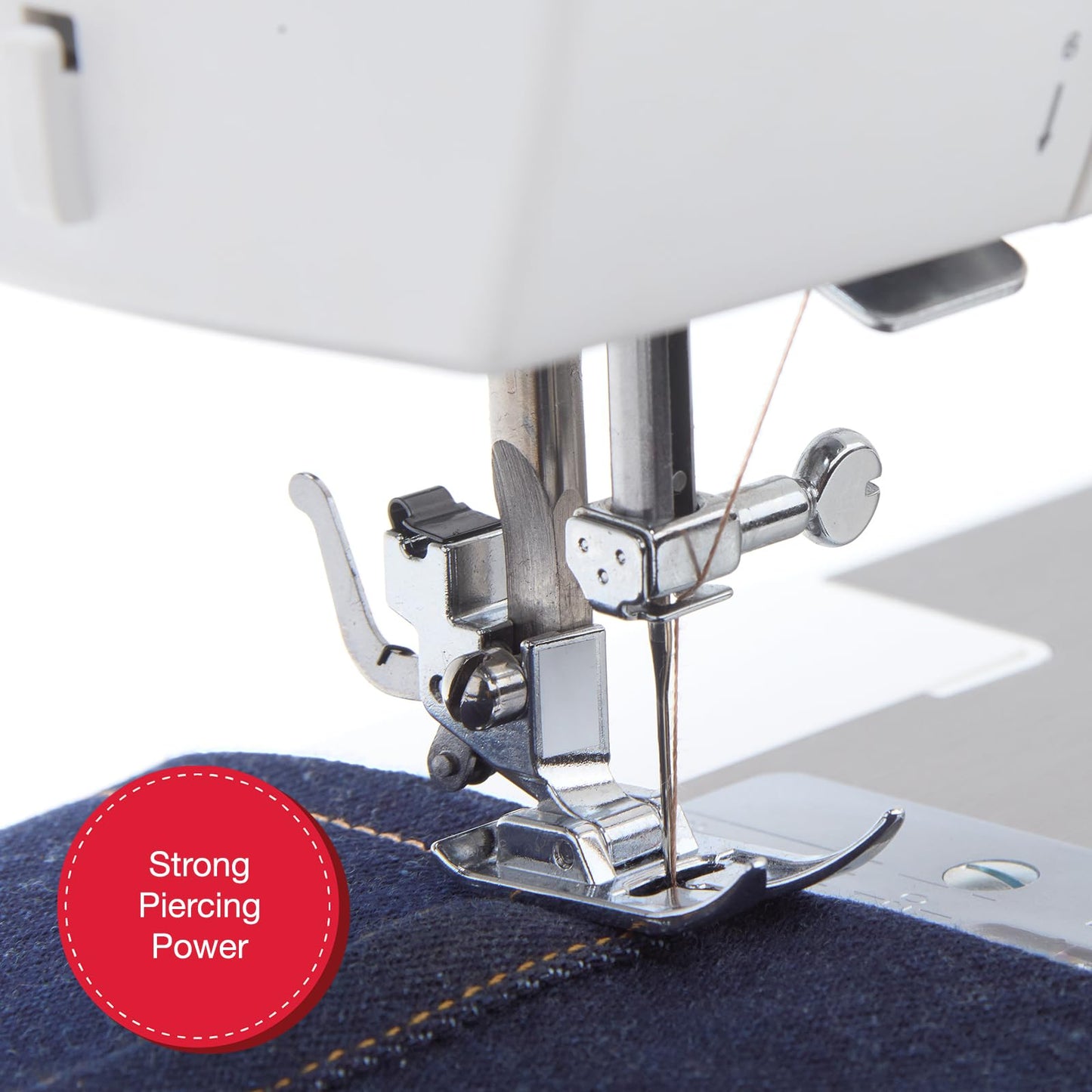 SINGER® Heavy Duty 4411 PRISMA High Speed Sewing Machine + Accessories | 11 Built-In Stitches Deliver 69 Stitch Applications | 50% More Power, 1000 Stitches/Min | Metal Frame, 4-Step Buttonhole