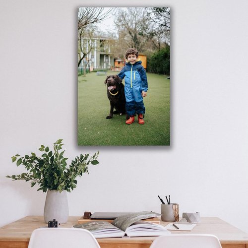 Custom Canvas Prints - Personalized Wall Art for Family & Pet Photos | 20'' W x 30'' H