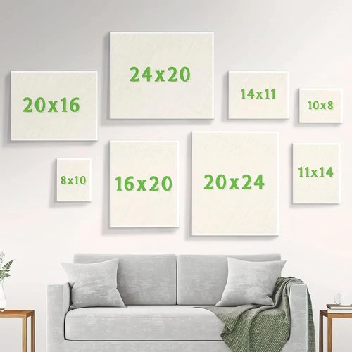 Gossby Personalized Mom Wrapped Canvas - Custom Love Art for Mother & Daughters | Unique Gift for Mother's Day, Birthday