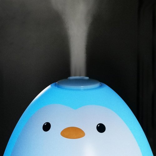 Earnest Living Baby 3-in-1 Cool Mist Humidifier with Essential Oil Diffuser + Nightlight, BPA Free Phenol Free Humidifier for Kids Bedroom, Nursery + Large Rooms, Whisper-Quiet, Auto Shut Off