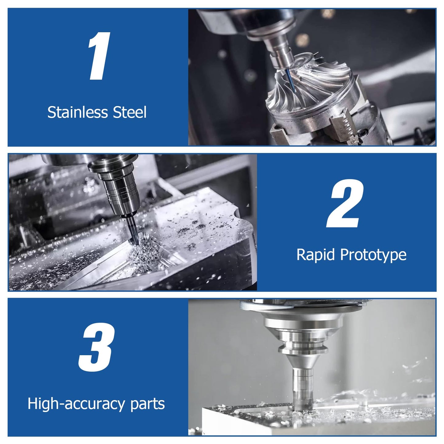 WFLNHB 1 x 2 x 3 Inch Blocks No Holes Matched Pair Hardened Steel Plain (1"x2"x3") 123 Set Accuracy Machinist Milling