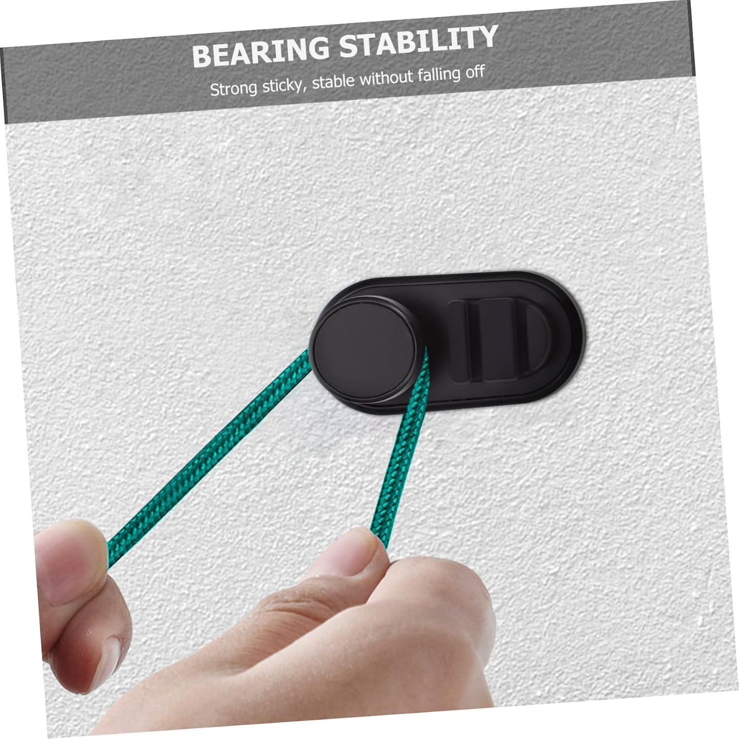 MERRYHAPY Car Mounted Cable Holders Versatile Storage Clip for Data Cables Keys and Trash Bags Compact Adhesive