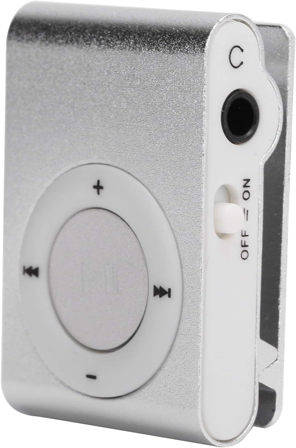 Zopsc-1 Mp3 Mp3 Lightweight Back Clip Player,Portable Mini Player Backclip Lossless Sound Music Player for Running