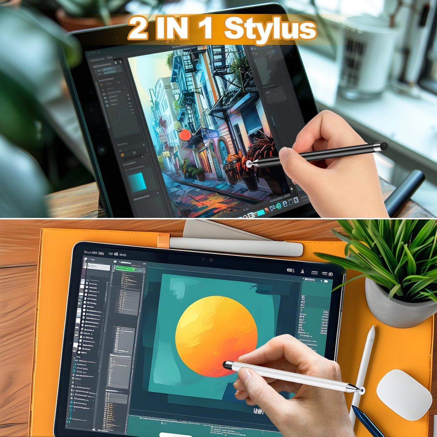 Acempire (7 2-in-1 Stylus Pcs), Stylus Pen for Touch Screen, High Precision and Sensitivity, Suitable