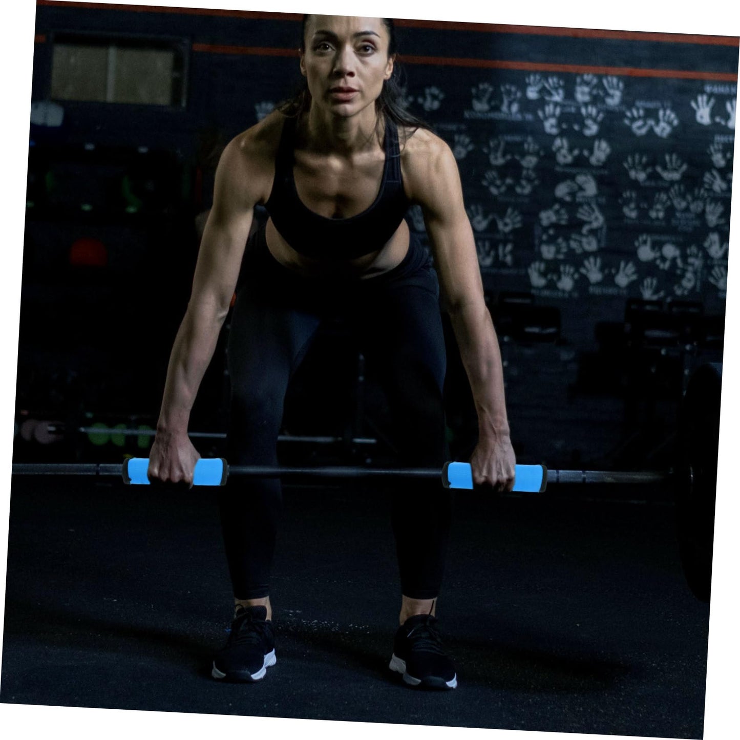Parliky 2pcs Fitness Supply Dumbbell Handle Pads Barbell Cushion Cover Sheath for Gym Equipment