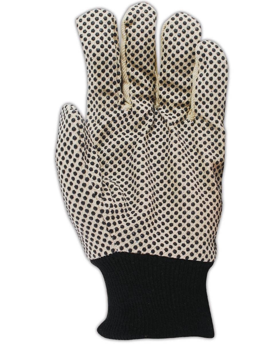 MAGID MultiMaster PVC Dotted Cotton Canvas Chore Gloves, 180 Pairs, Size Men's (Fits Large) (T30P)