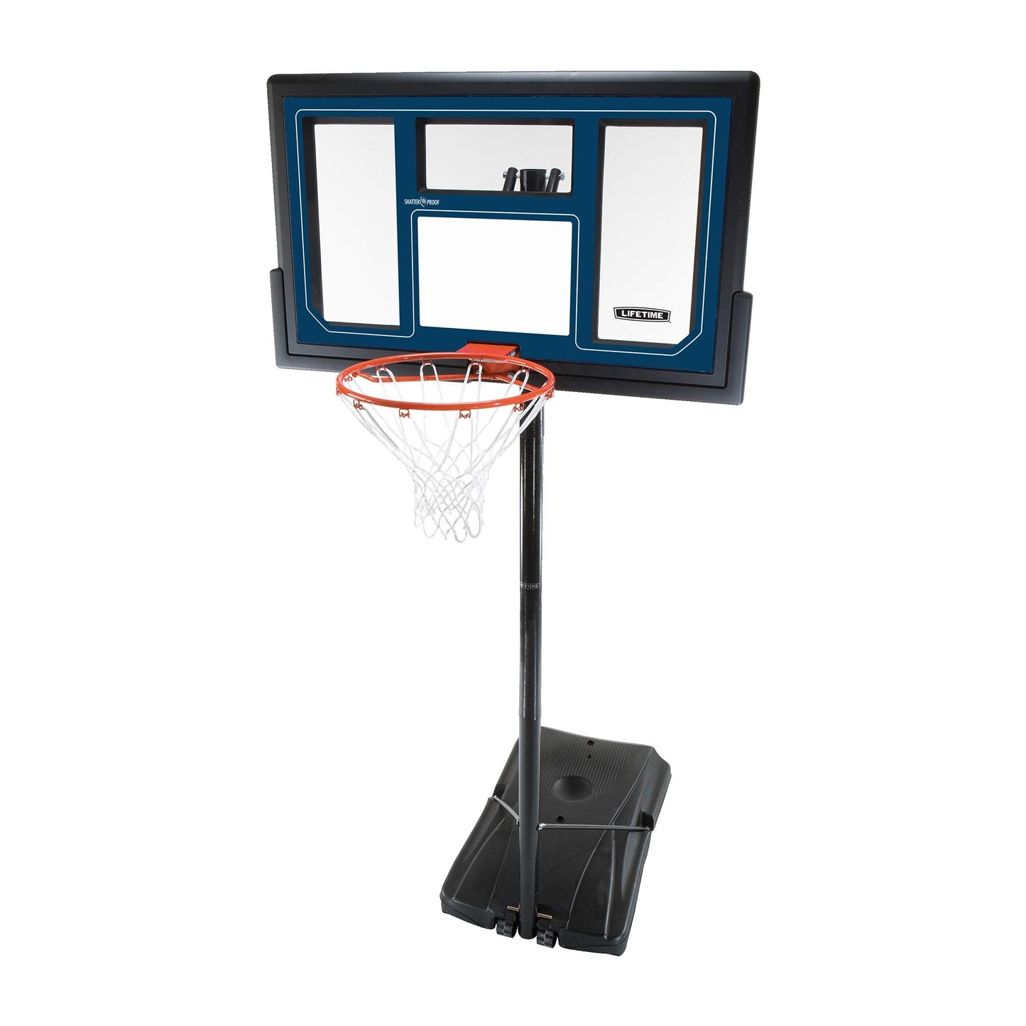Lifetime Portable Basketball Hoop - 50 in Shatterproof Backboard, Adjustable