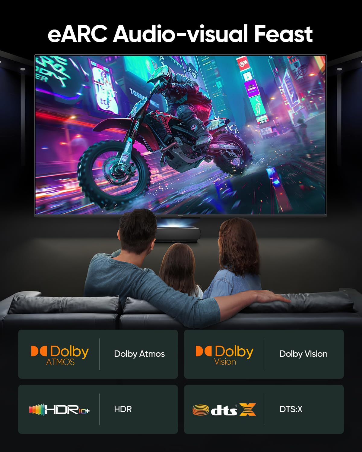 SHKI 8K 4K 10K 48Gbps 1.5FT/0.5M, 2.1 Cord-4K@120Hz 8K@60Hz, 2.2 2.3, 10 TV/PS5/HDTV/Blu-ray HDMI Cable Ultra High