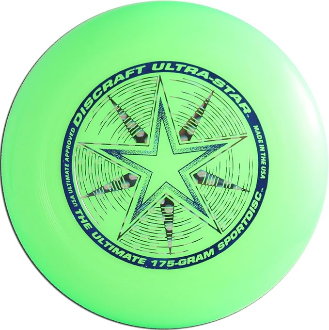 Discraft Ultrastar Ultimate Discs 1 & 2 Packs, Standard Size, for Competitive & Casual Play