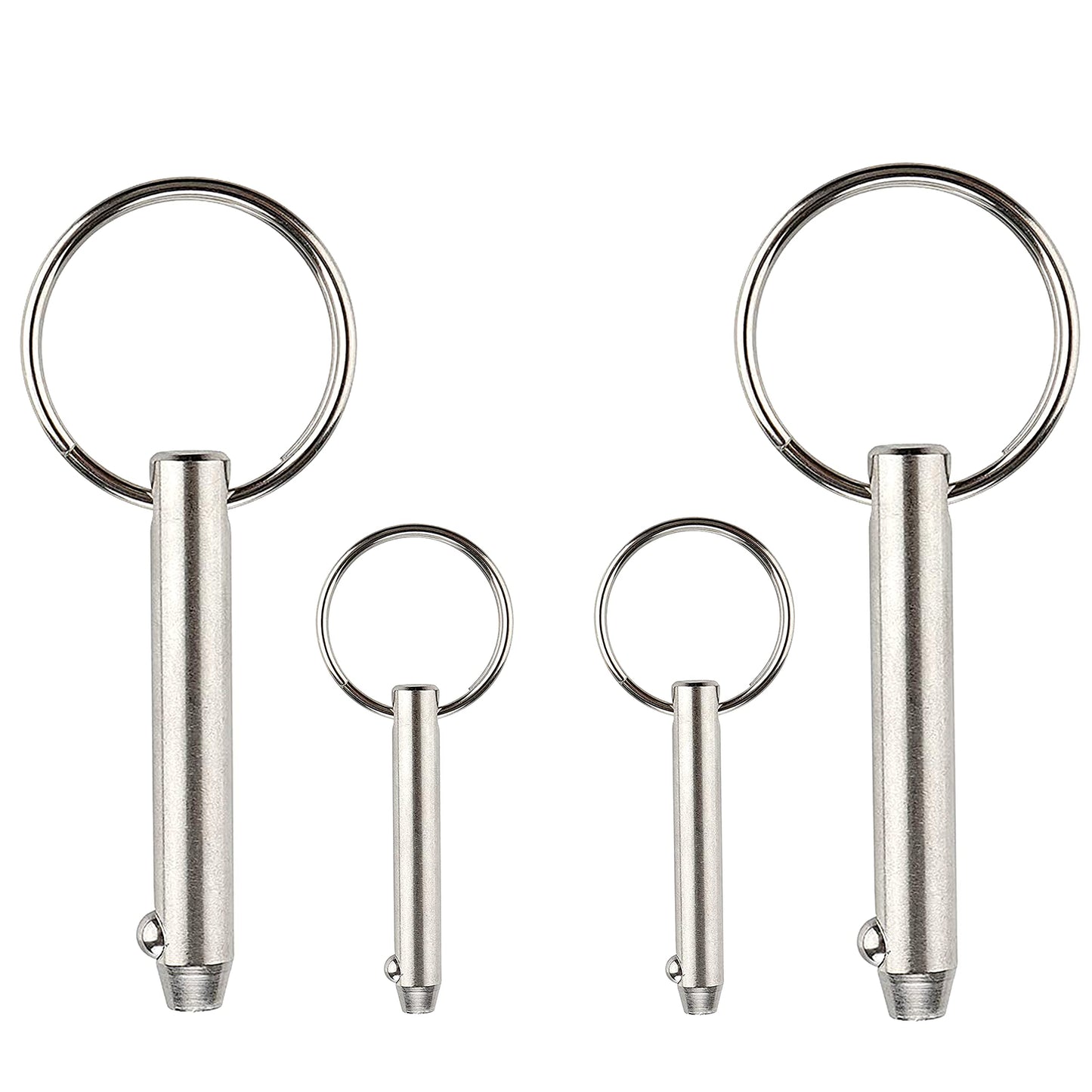 (4PCS 1/4" Quick Release Pin Set Replacement Total Gym Hitch Pins XLS XL Fit 2000 3000 Electra Pin