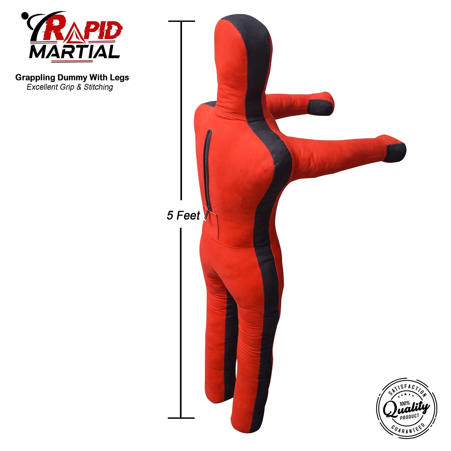 Wrestling Dummy Grappling Dummies - Brazilian Jiu Jitsu, Mixed Martial Arts, BJJ, MMA, Boxing, Judo Karate Training- UNFILLED 5 Feet