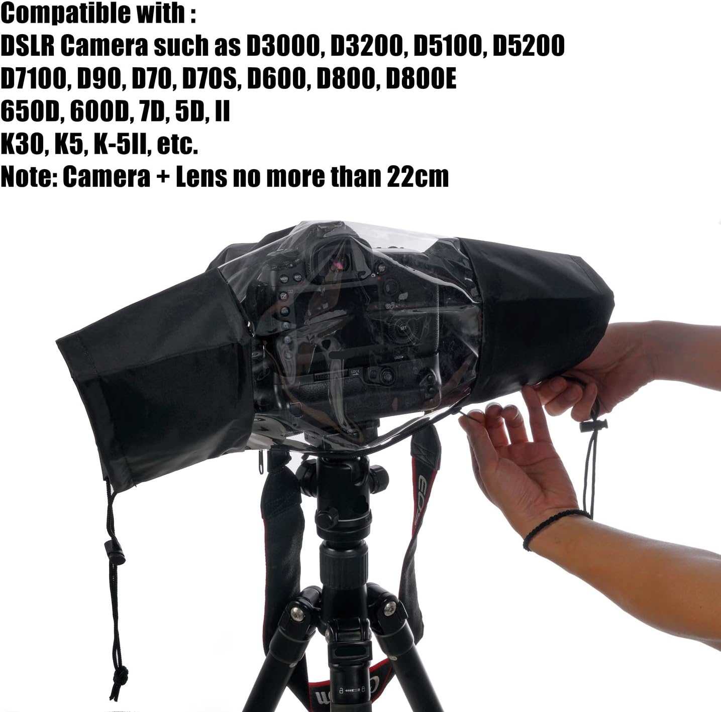 WANBY Professional DSLR Camera Rain Cover - Waterproof Protection