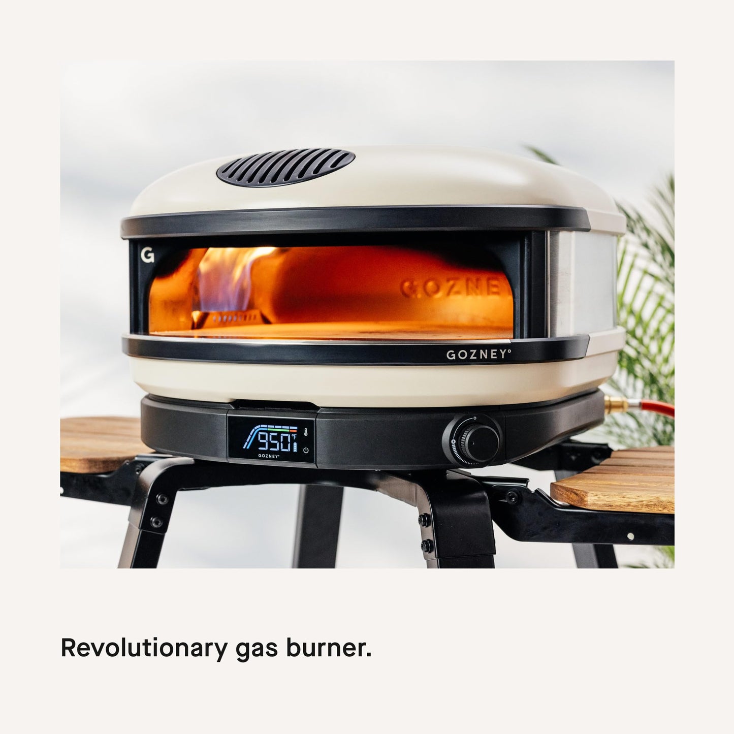 Gozney Arc XL Outdoor Pizza Oven, Propane Gas Pizza Oven, Precision Flame Control, Cooks 16" Pizza in 60 Seconds, Heats up to 950F - Bone
