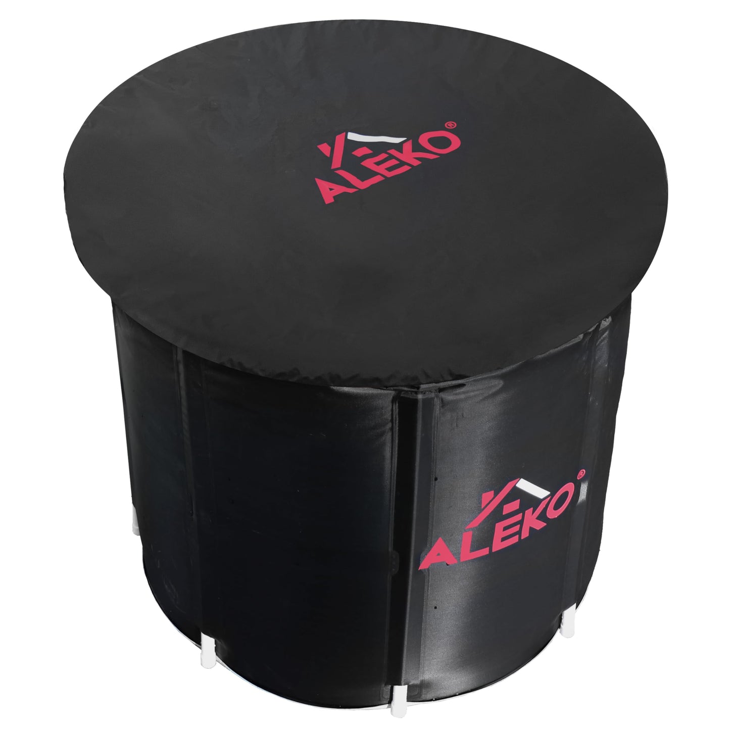Ice Bath Tub | Cold-Plunge Therapy | Cold Plunge Tub | Up-Right Ice Bath | 118 Gallon Water Capacity | Steps & Cover Included | 37.5" x 33.25"