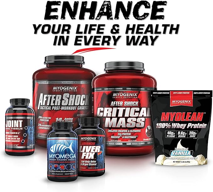 Myogenix Myolean ??100% Whey Protein Powder ??40g Protein per Serving ??Low Carb ??Ideal for Smoothies, Meal Replacement Shakes, Pre Workout & Post Workout Shakes ??Strawberry (5lbs)