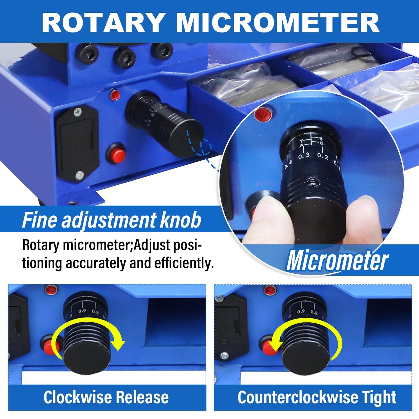 LABFENG Hose Crimper with 8 Sets of Dies High Pressure Hydraulic Hose Crimping Handheld Hydraulic Hose Crimping Tool (Hose Crimper)