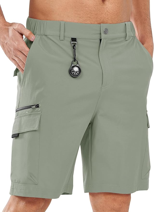 NORTHYARD Men's Cargo Hiking Shorts 9" Lightweight Outdoor Tactical Work Camping Sport Golf Casual Travel Fishing Multipocket