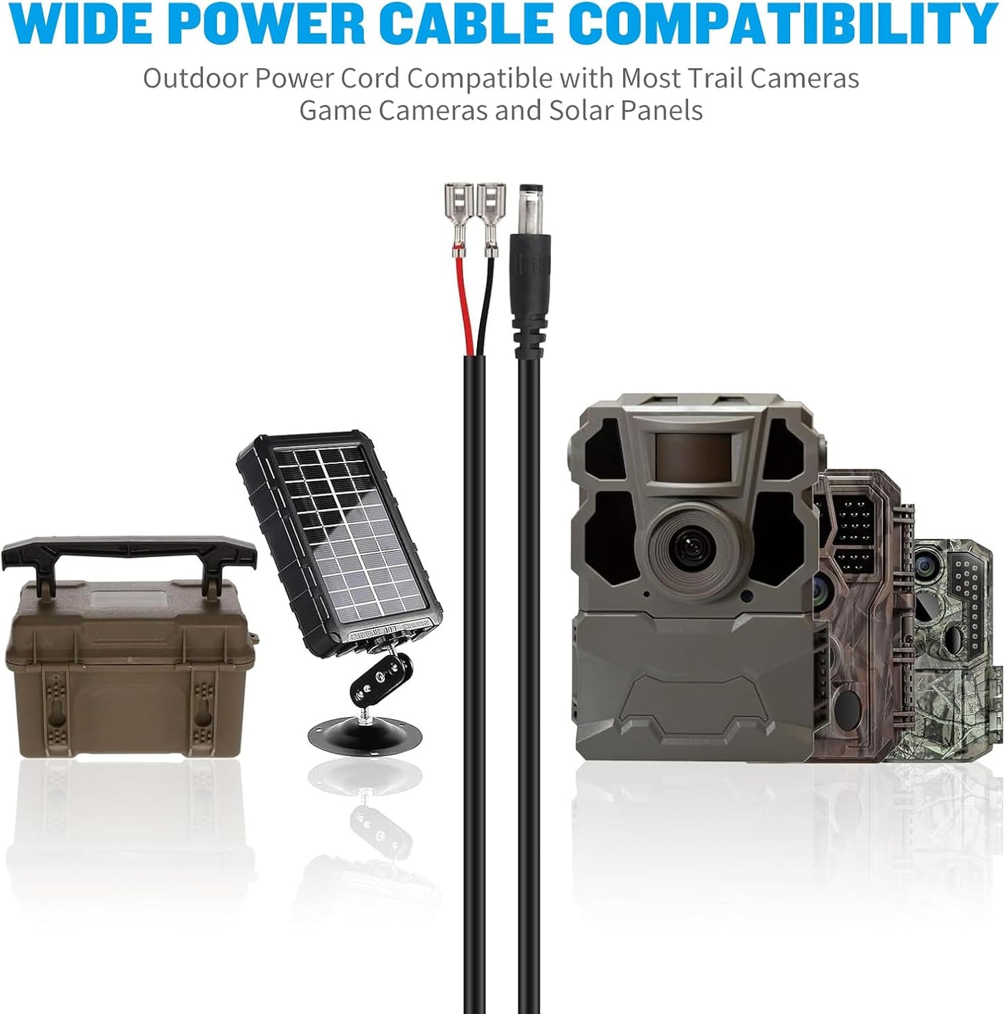 CYD 22AWG 12v 4.0mm 1.7mm 2m 2A Power Cable x DC Power Cord Male Connectors DC Pigtail Adapter Barrel Jack Socket Wire