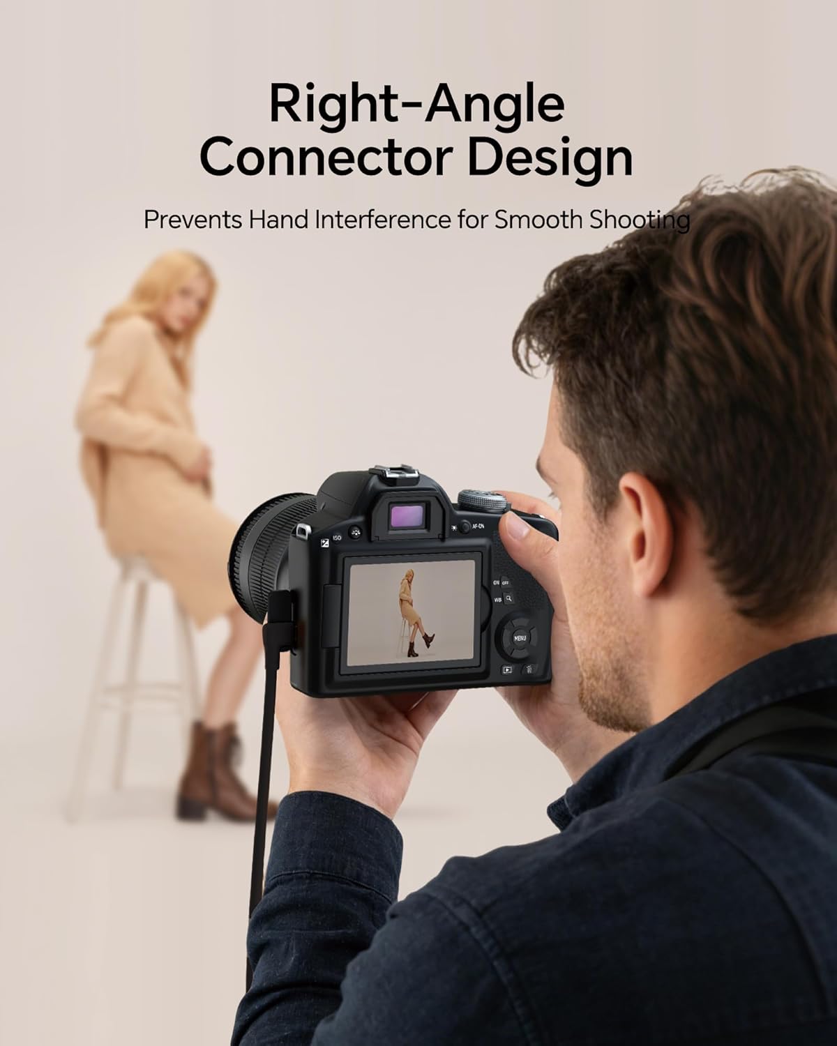 16ft-USB 3.2 Gen2 10Gbps C Camera Transfer Cable, USB Data Transfer & Live View Cord,Thickened Copper Core,Ideal