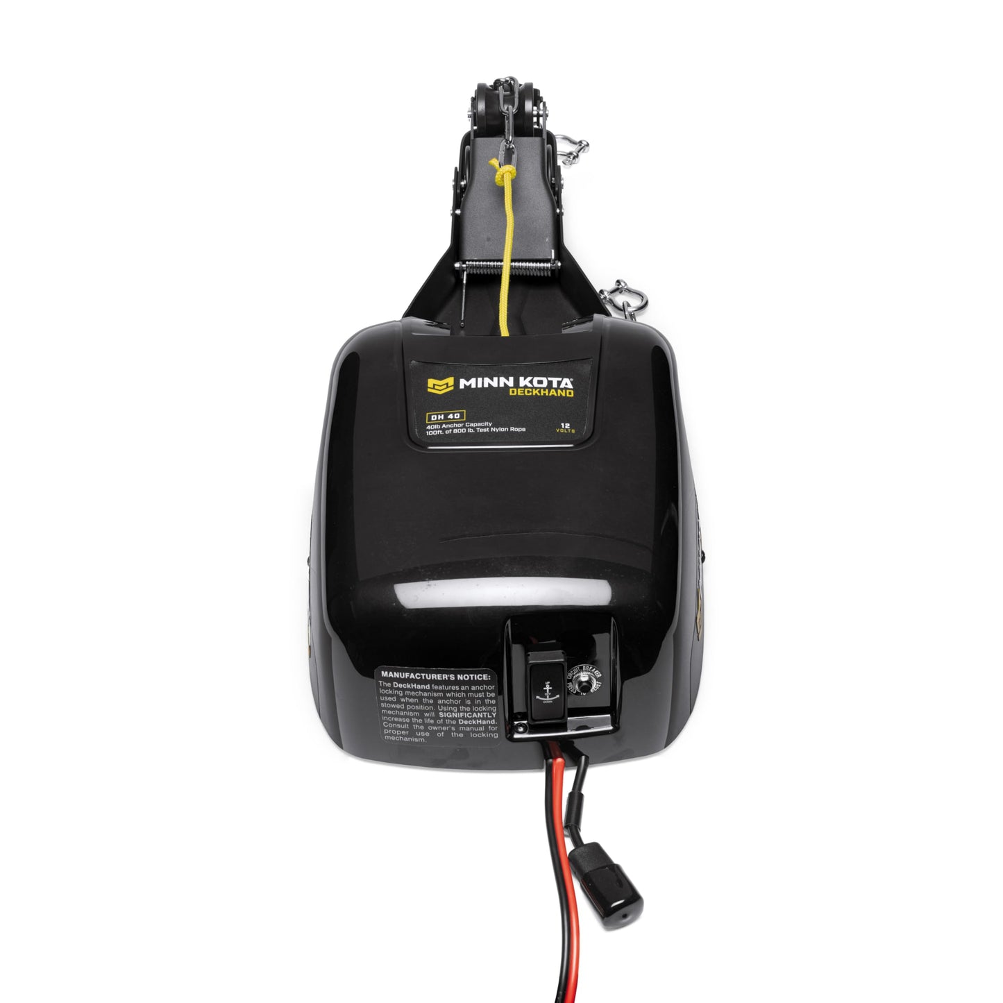 Minn Kota Deckhand Pontoon Electric Anchor Winch – DH-40