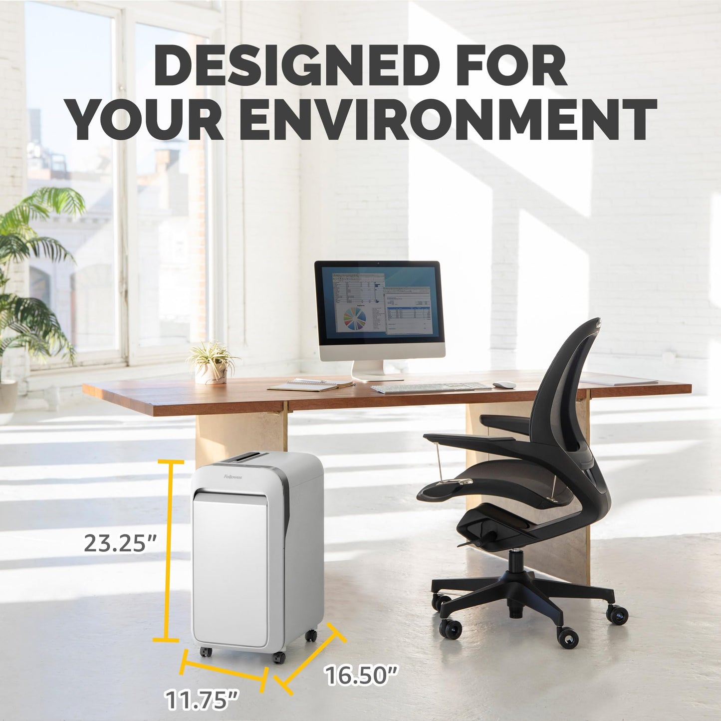 Fellowes Powershred LX220 Micro-Cut Paper Shredder, White